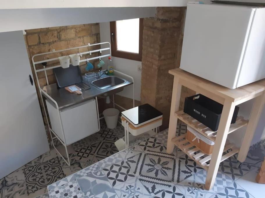 Precioso Apartamento Con A/A En Ruzafa Con Terracita Privada Y Acceso A Un Jardin, Para 2-3 Personas Valencia Eksteriør bilde