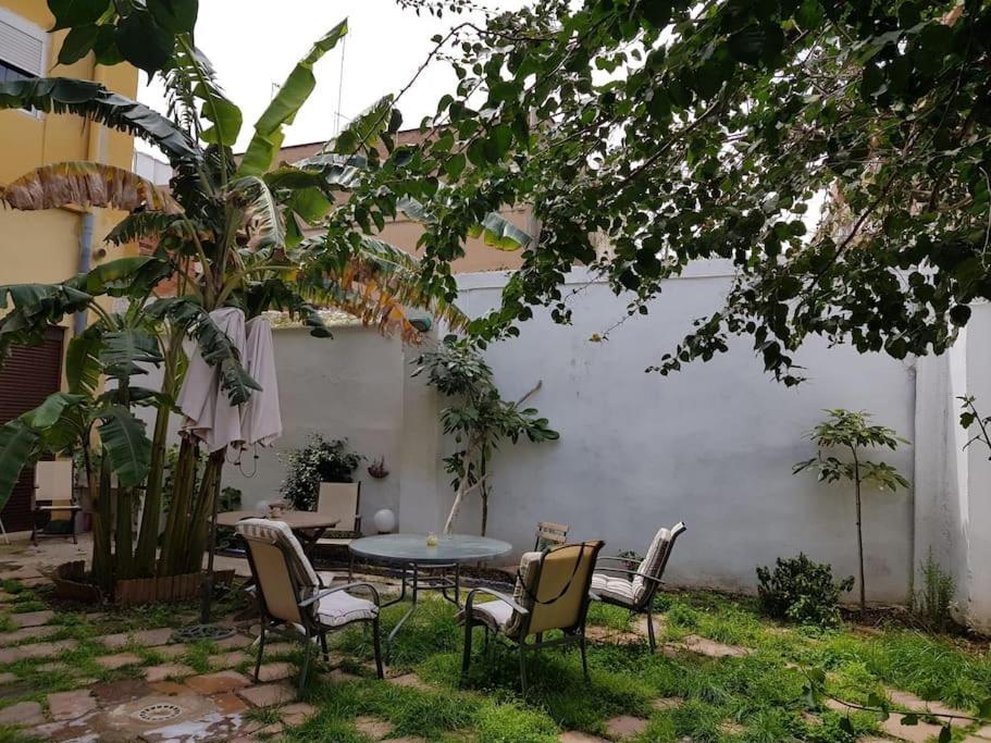 Precioso Apartamento Con A/A En Ruzafa Con Terracita Privada Y Acceso A Un Jardin, Para 2-3 Personas Valencia Eksteriør bilde